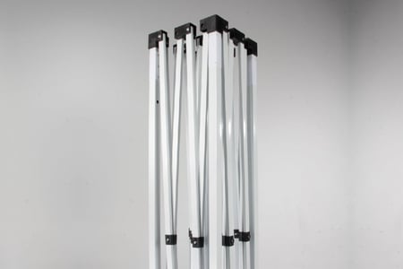 econo max canopy pop up frame photographed in a studio