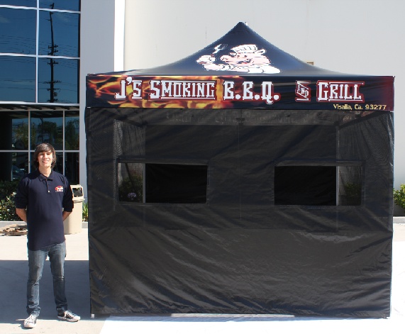 Smoking BBQ | Food Booth Canopy Package 