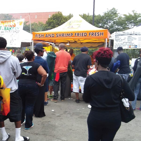 fish and shrimp custom food booth pop up canopy tent with customized tent top