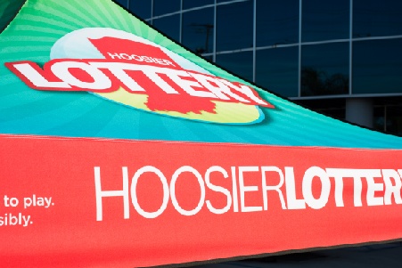 Hoosier lottery customized canopy tent top 