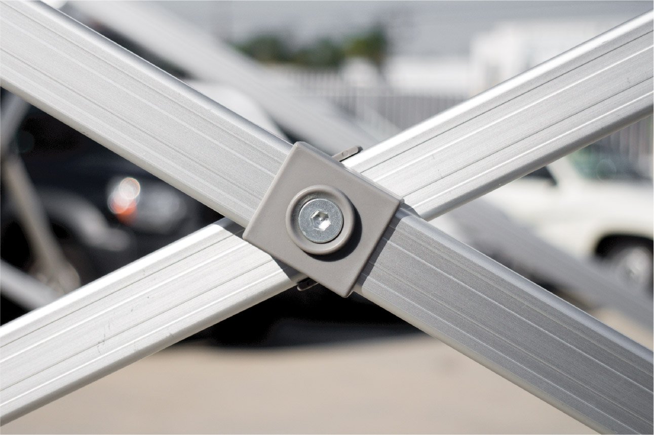 gorilla max frame- truss system close-up