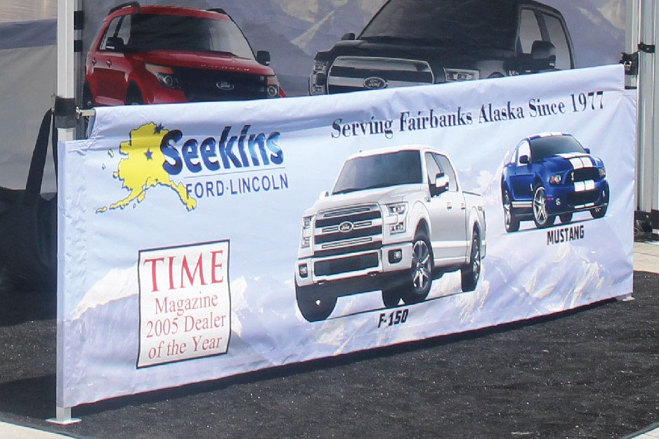custom printed seekins ford lincoln f-150 mustang time magazine rail skirt short wall