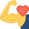 icon of a strong arm for highest quality coating