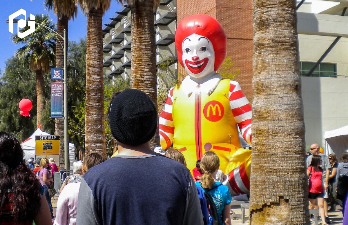 25 Foot Ronald McDonald Inflatable | Inflatable Characters