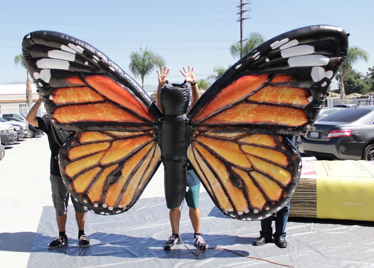 Inflatable Butterfly prop
