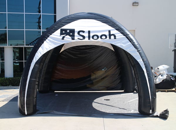 custom inflatable tent