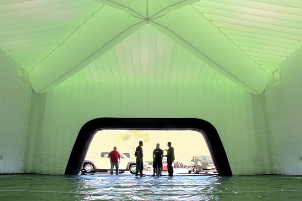 xbox inflatable canopy tent