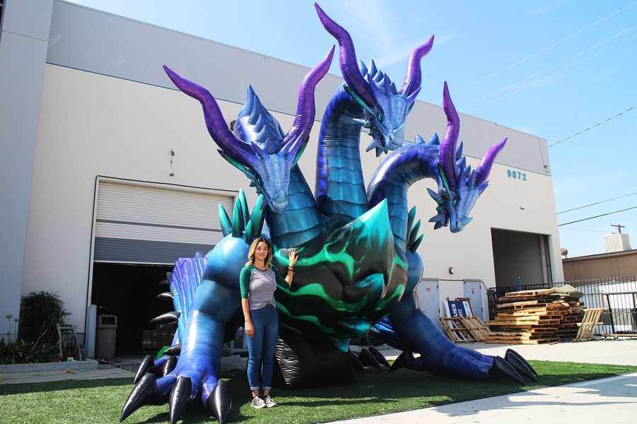 Custom Inflatable Dragon Custom Inflatables Inflatable Characters