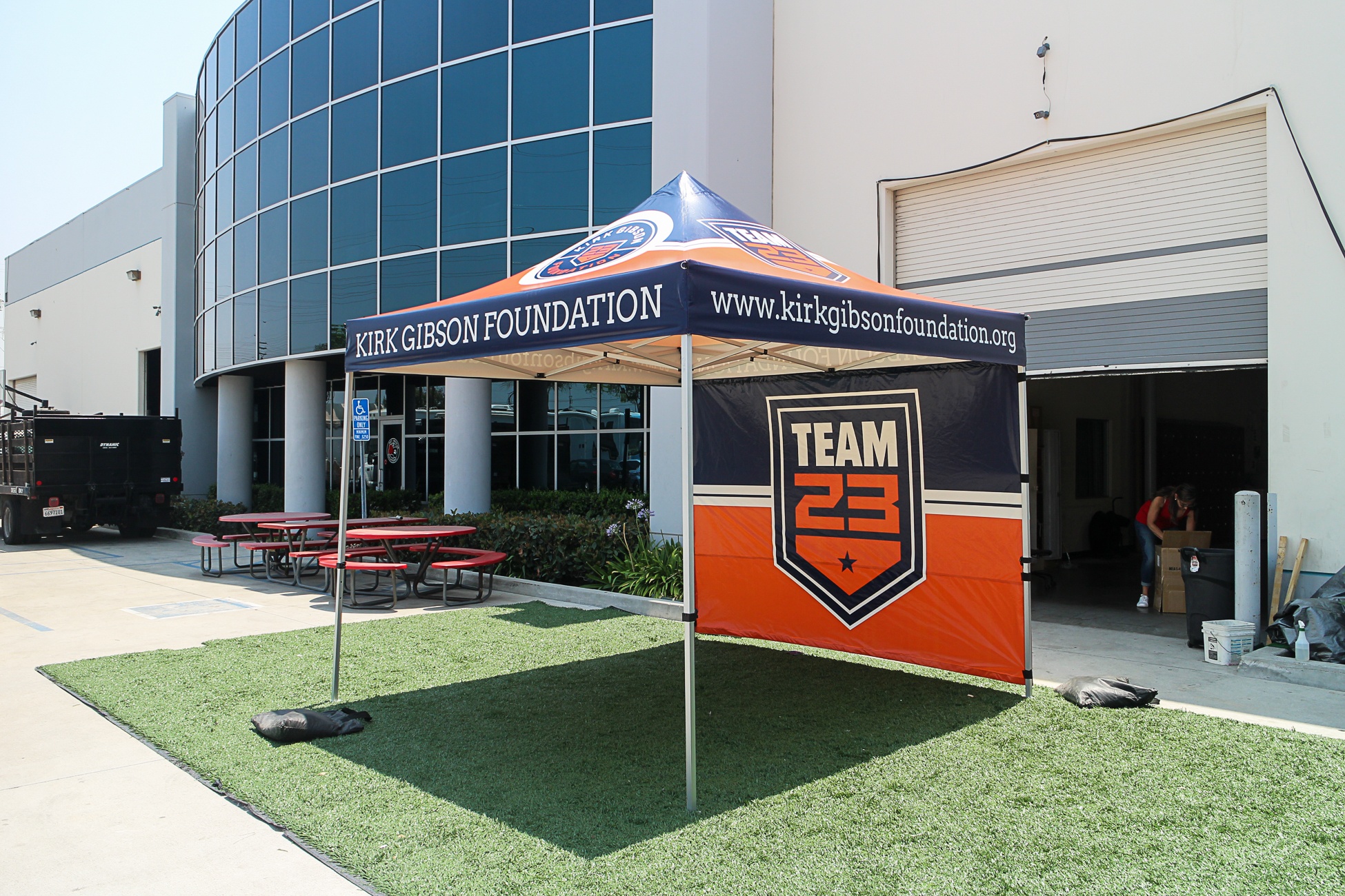 Kirk Gibson Foundation Custom Canopy Tents