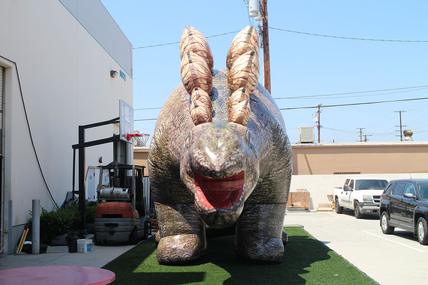 Dinosauro Stegosaurus Gonfiabile Jet Creations - Decorazione Festa E Gioco Piscina