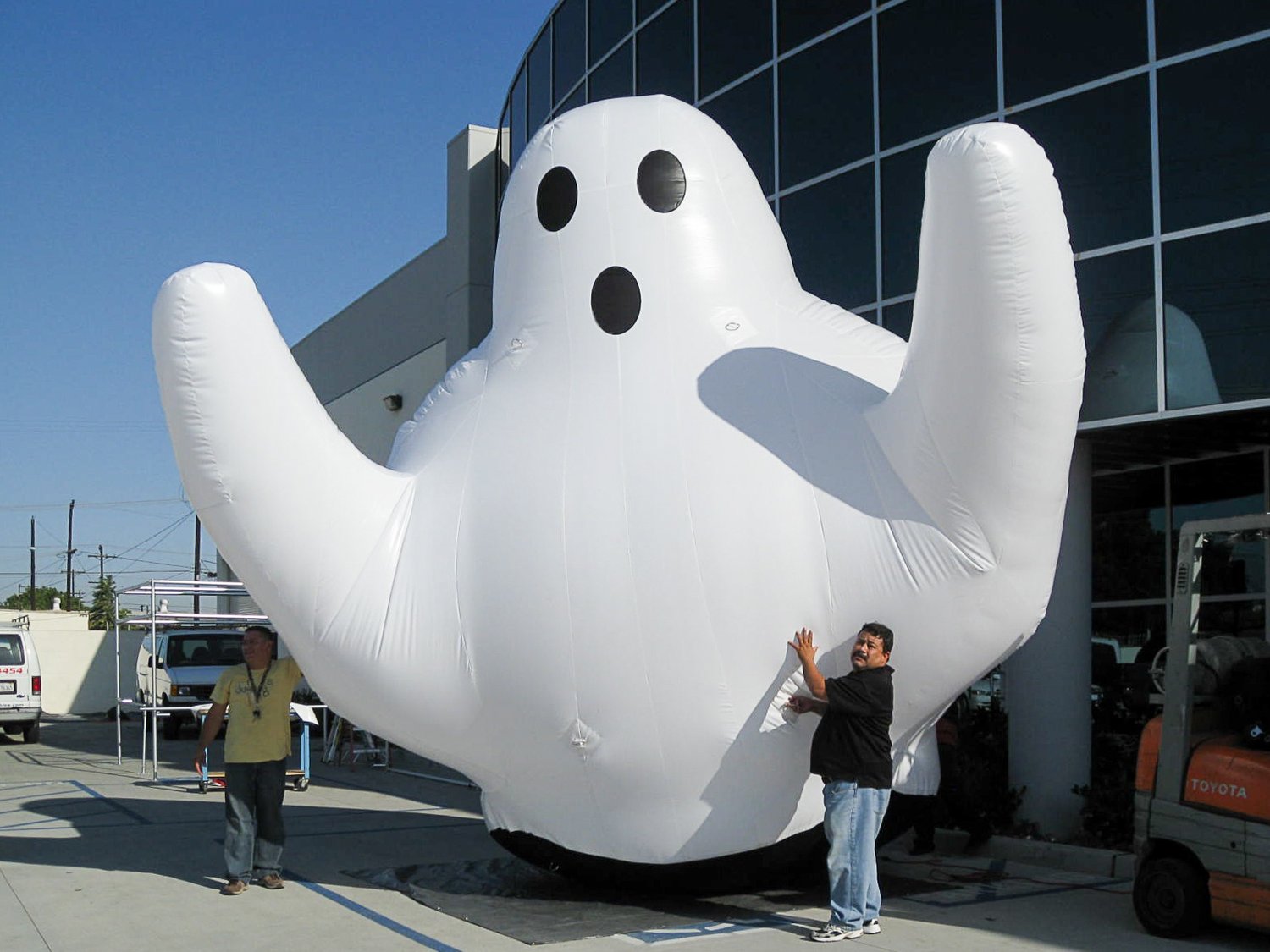 Large Inflatable Ghost Halloween Inflatables Custom Inflatables