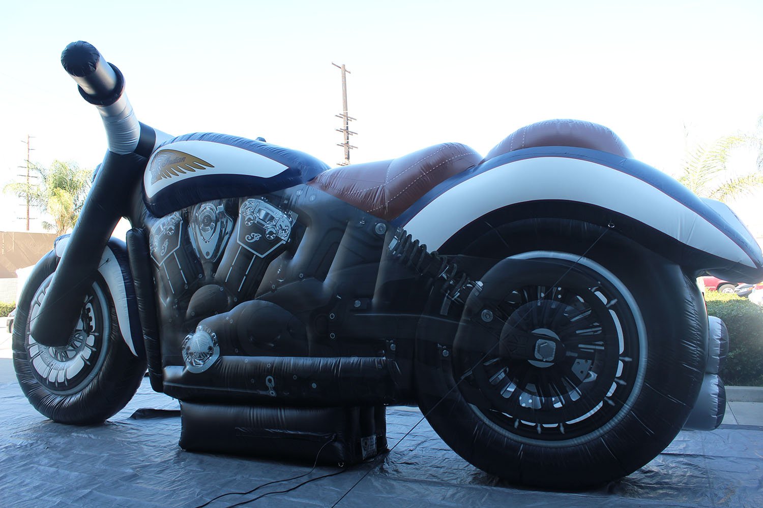 Indian Motorcycle Replica | Inflatable Prop | Custom Replica