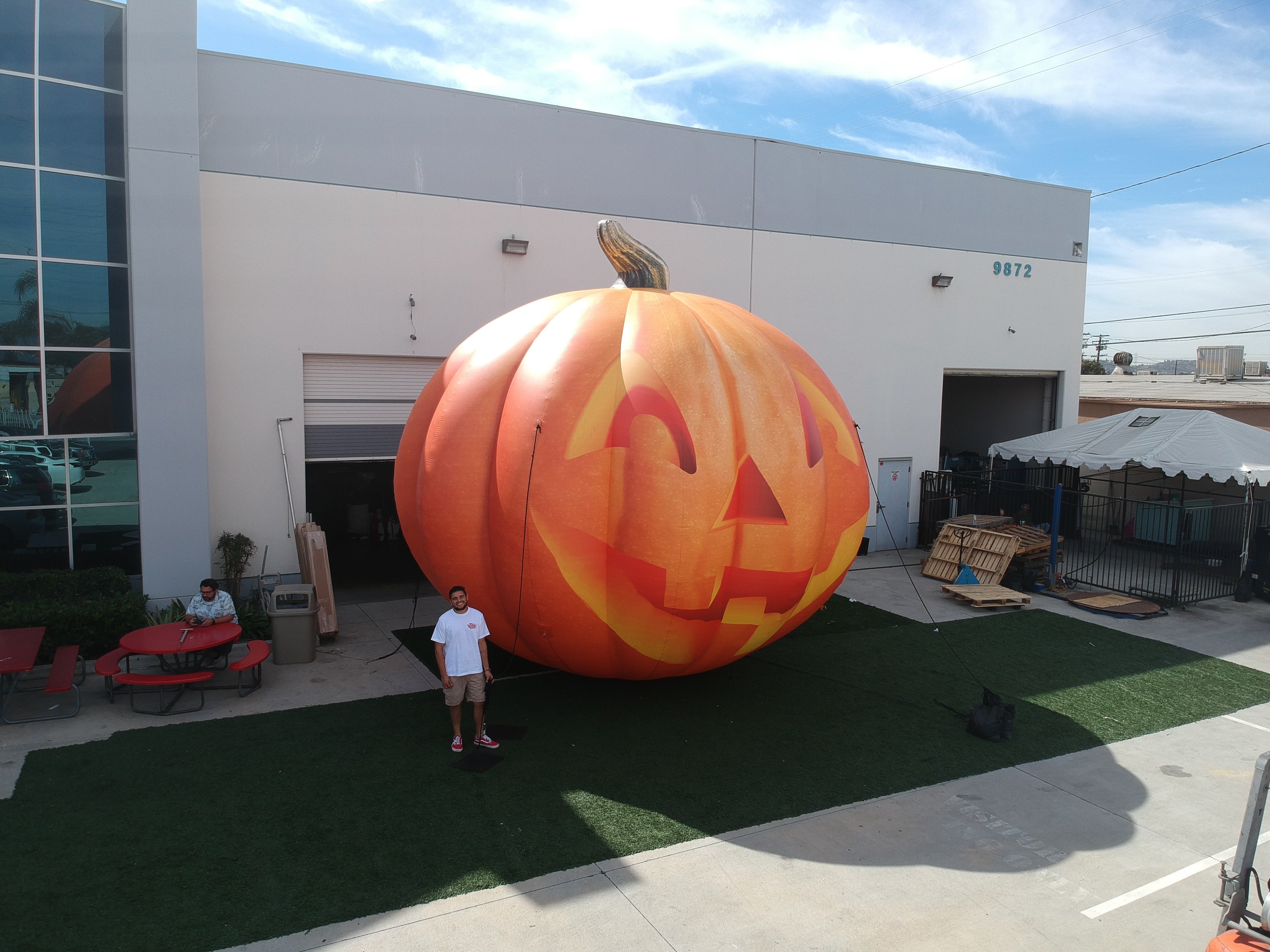 Huge Halloween Inflatables
 Jack O Lantern