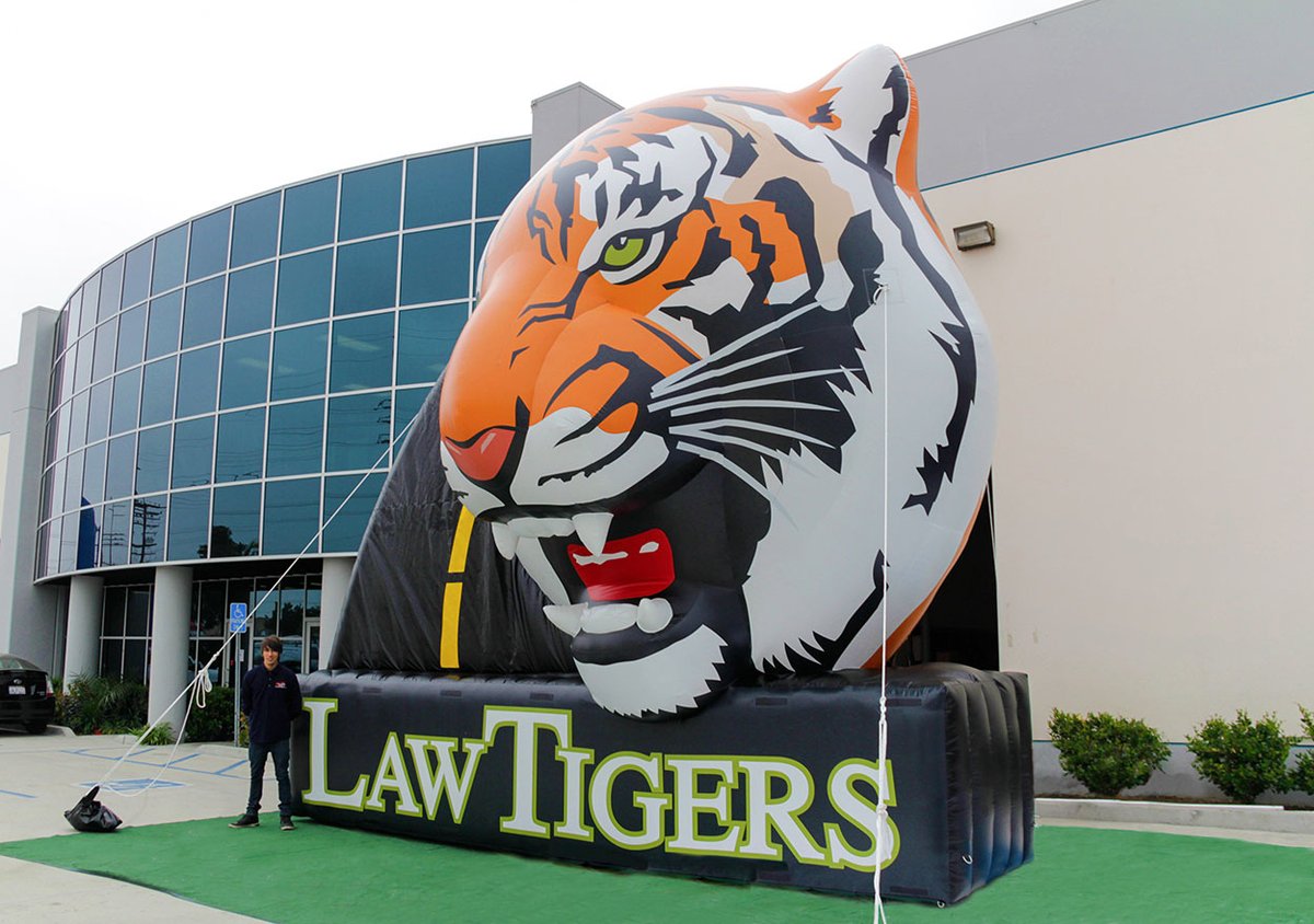 Law Tigers Custom Inflatables Inflatable Characters