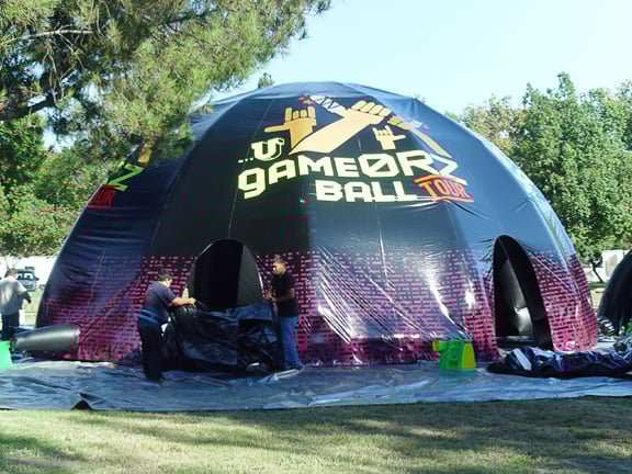 MTV Inflatable Domes | Custom Inflatables - Inflatable Structures