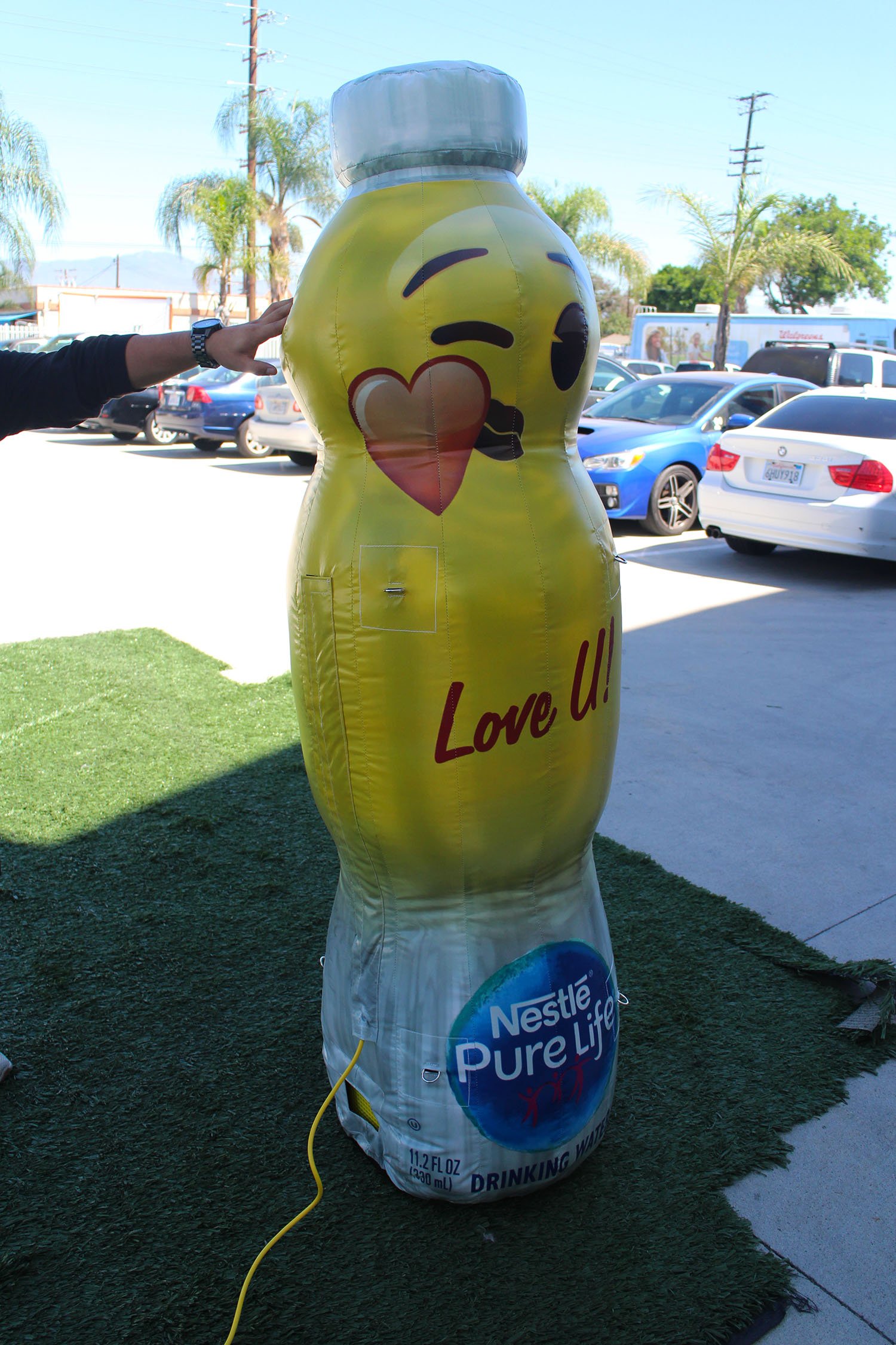 Nestle Pure Life | Inflatable Bottle Replicas