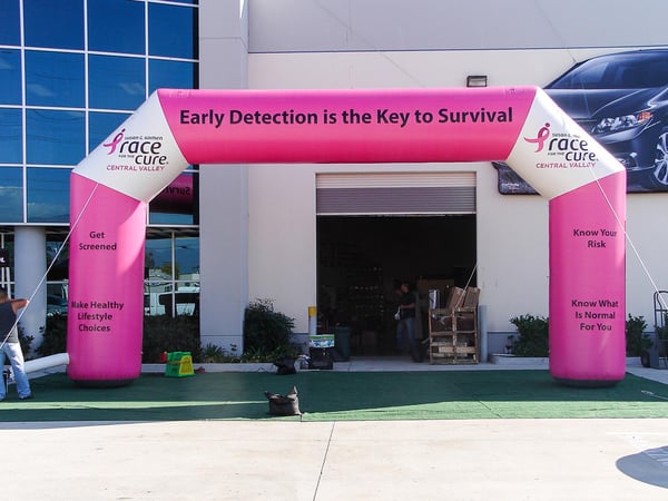 susan-g-komen-foundation-pink-arch-structure