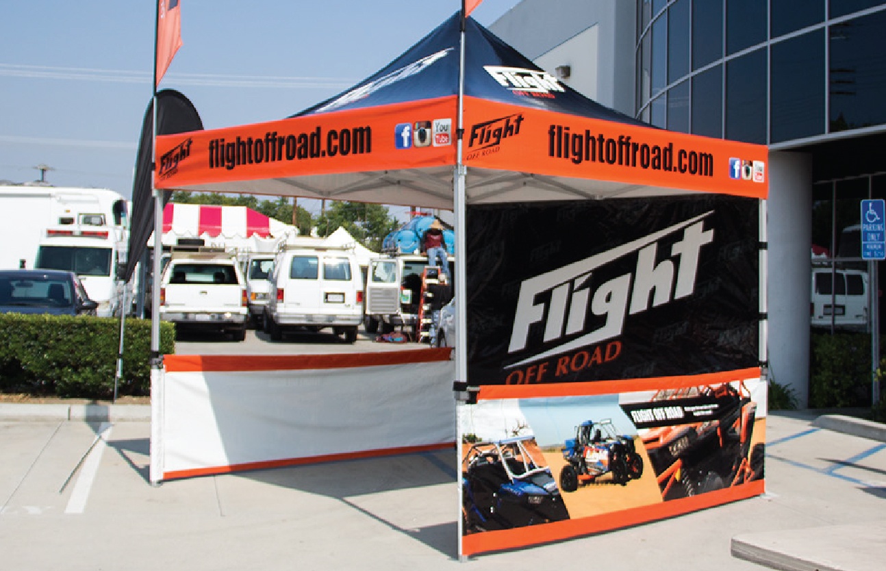 heavy duty printed pop up tent