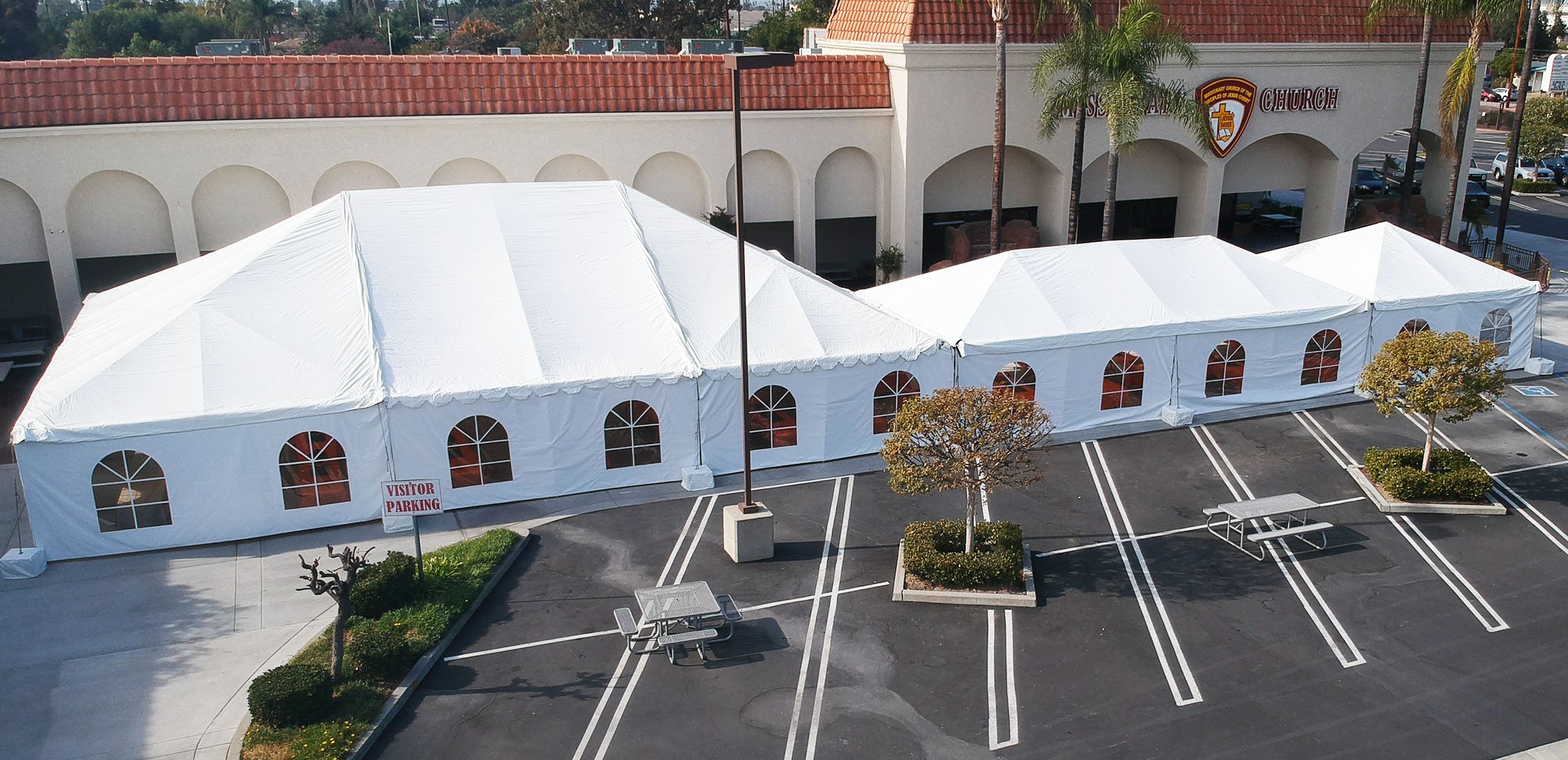 Church Service Tents Tents for Outdoor Mass Made in California