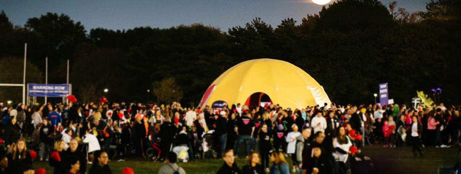 Leukemia and Lymphoma Society Custom Yellow Dome