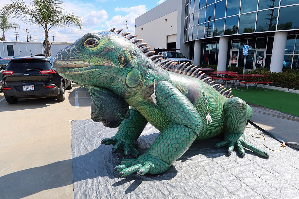 green-iguana-replica