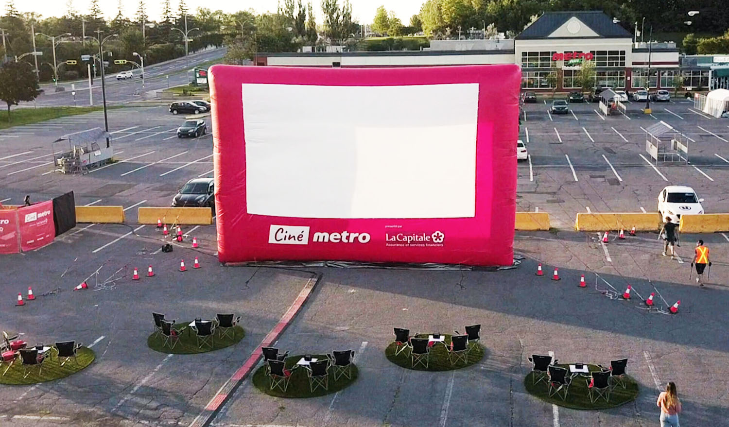 Inflatable Movie Screens OpenAir Cinema Outdoor Film Screening